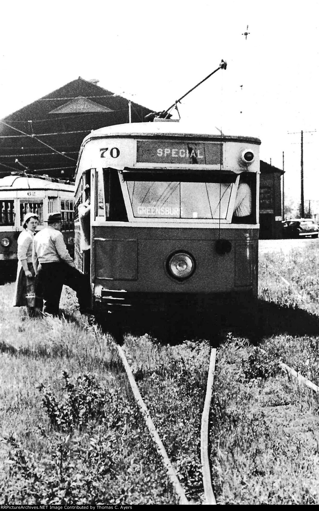 Altoona & Logan Valley #70, 1954